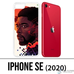 Custodia per iPhone SE 2020 - Chadwick Black Panther