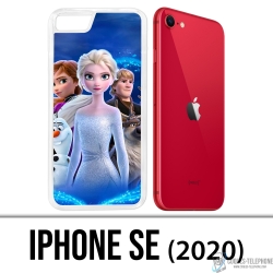 Coque iPhone SE 2020 - La Reine Des Neiges 2 Personnages