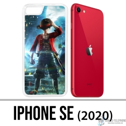 Coque iPhone SE 2020 - One Piece Luffy Jump Force