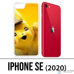 Coque iPhone SE 2020 - Pikachu Detective