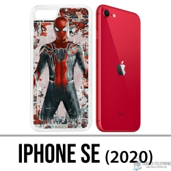 Coque iPhone SE 2020 - Spiderman Comics Splash
