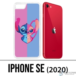 Coque iPhone SE 2020 - Stitch Angel Coeur Split