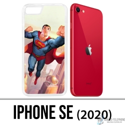 Coque iPhone SE 2020 - Superman Man Of Tomorrow