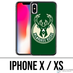 Funda para iPhone X / XS - Milwaukee Bucks