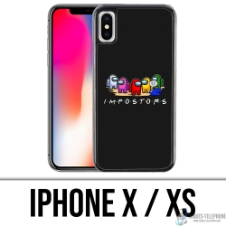 Carcasa para iPhone X / XS - Among Us Impostors Friends