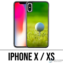 Coque iPhone X / XS - Balle Golf