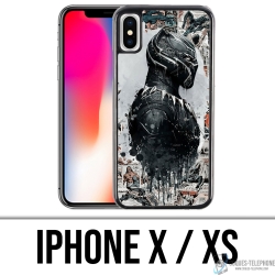 IPhone X / XS Case - Black Panther Comics Splash