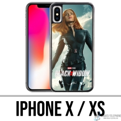 Custodia per iPhone X / XS - Black Widow Movie
