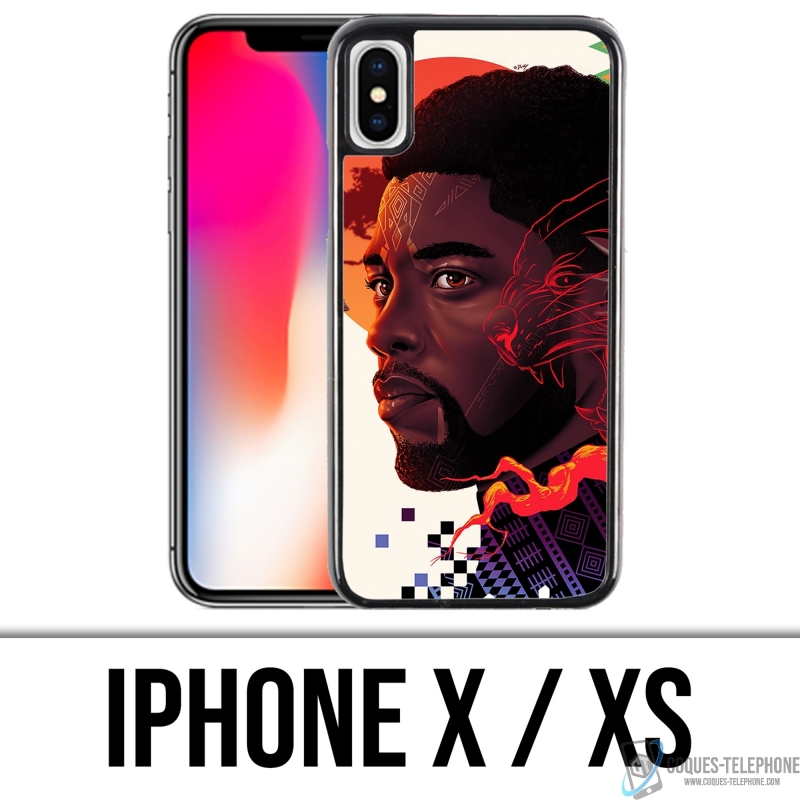 Coque iPhone X / XS - Chadwick Black Panther