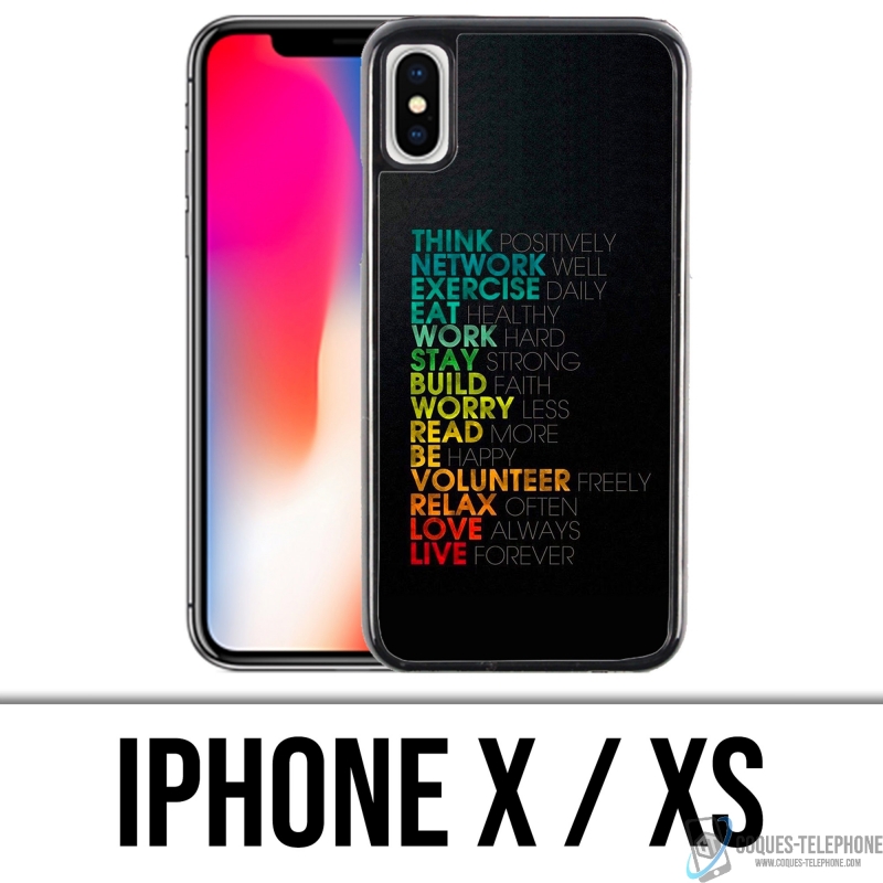 IPhone X / XS Case - Tägliche Motivation