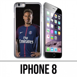 Coque iPhone 8 - Neymar Psg Cartoon