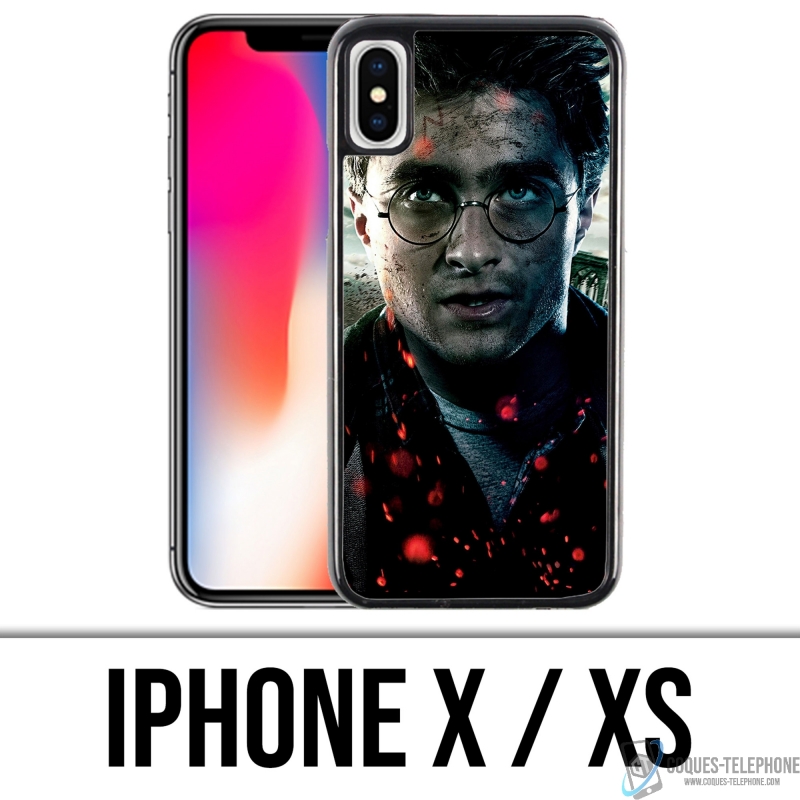 Coque iPhone X / XS - Harry Potter Feu