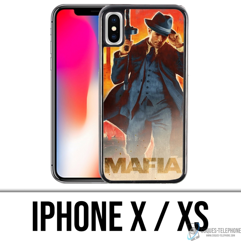 Custodia per iPhone X / XS - Mafia Game