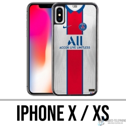 Coque iPhone X / XS - Maillot PSG 2021