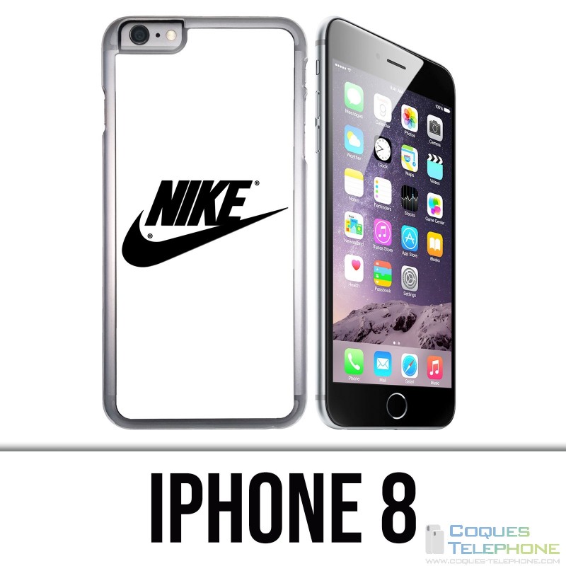 Funda iPhone 8 - Nike Logo White