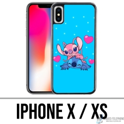 IPhone X / XS Case - Stitch Angel Love
