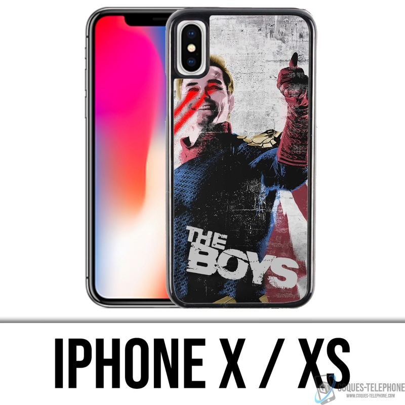 Custodia per iPhone X / XS - The Boys Protector Tag