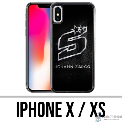Funda para iPhone X / XS - Zarco Motogp Grunge