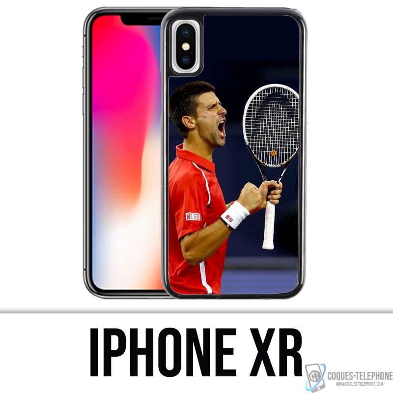 Coque iPhone XR - Novak Djokovic