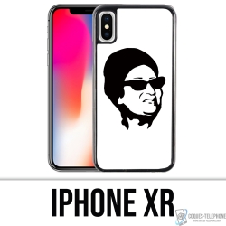 IPhone XR Case - Oum Kalthoum Schwarz Weiß