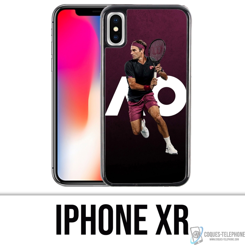 Coque iPhone XR - Roger Federer