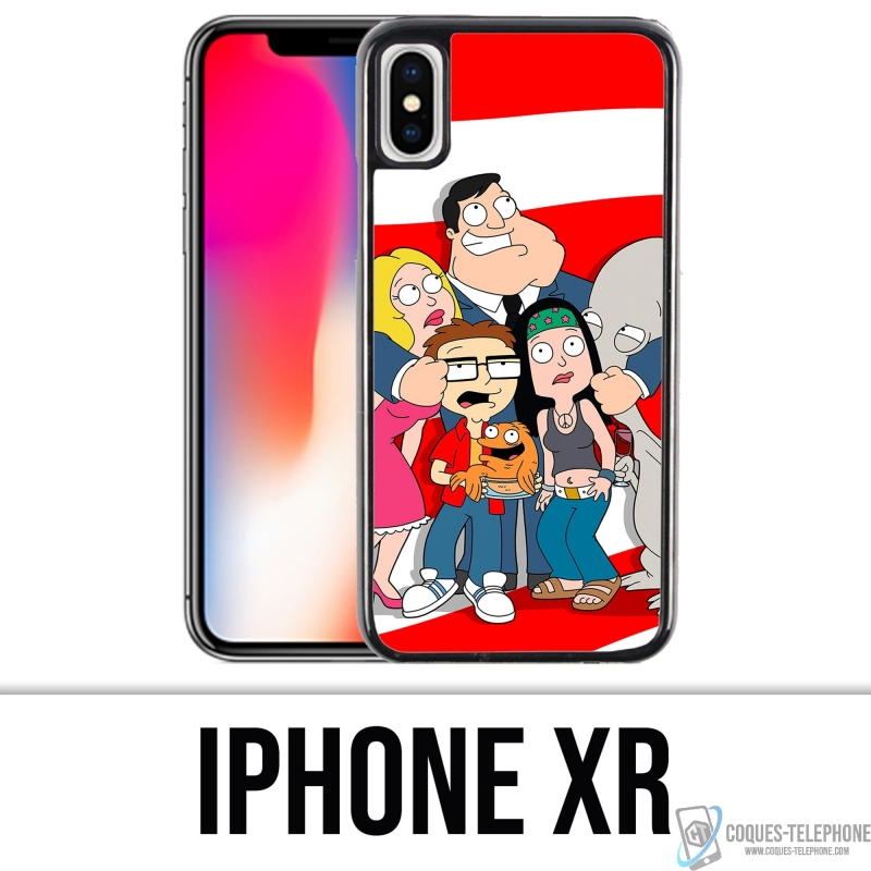 Custodia per iPhone XR - American Dad