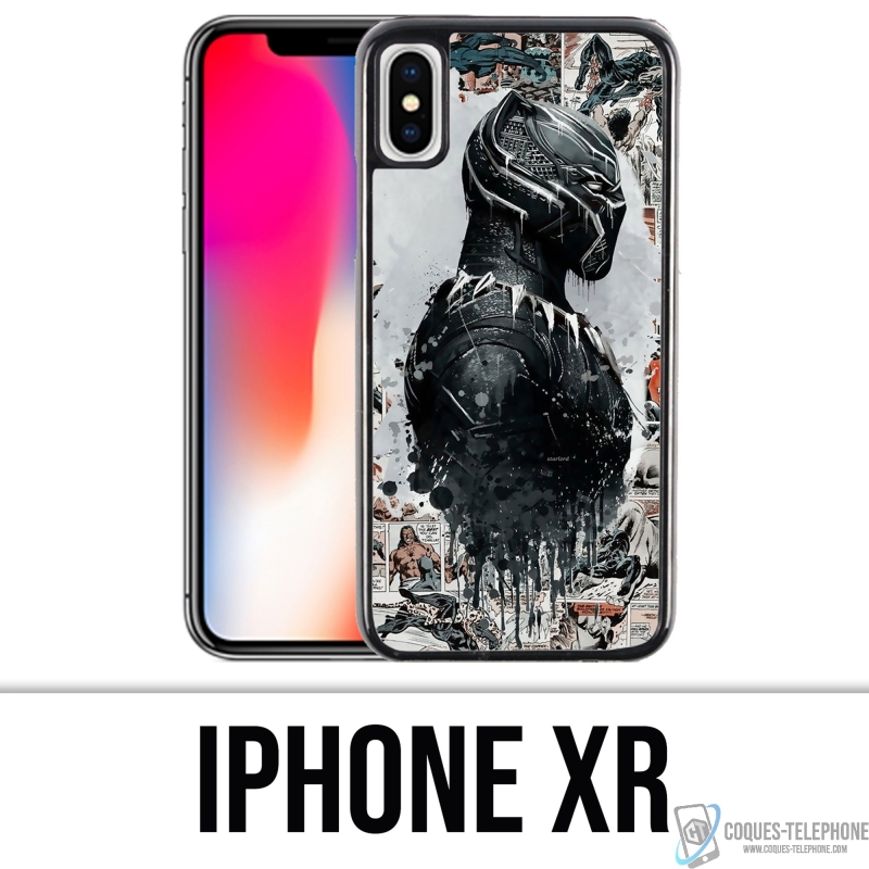 IPhone XR Case - Black Panther Comics Splash