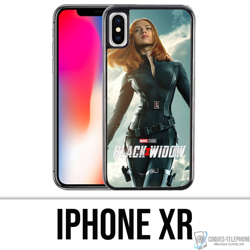 Coque iPhone XR - Black Widow Movie