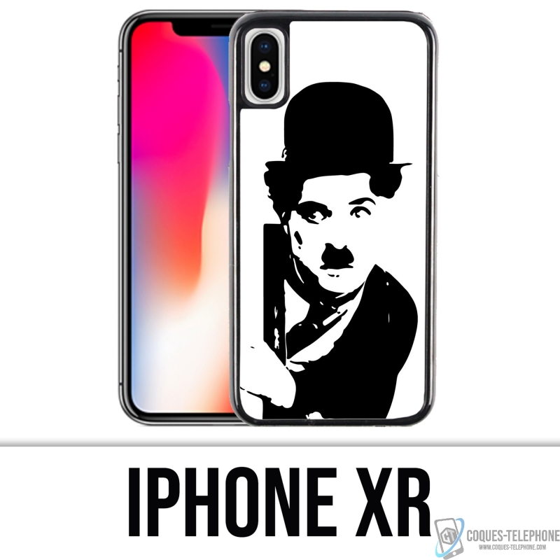 Coque iPhone XR - Charlie Chaplin
