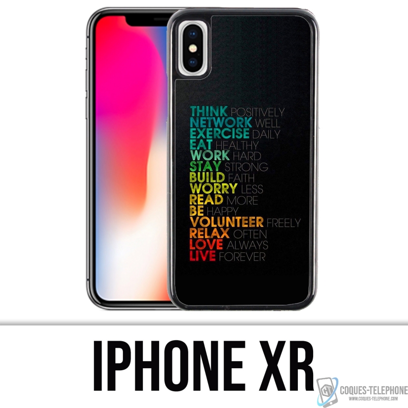 Custodia per iPhone XR - motivazione quotidiana