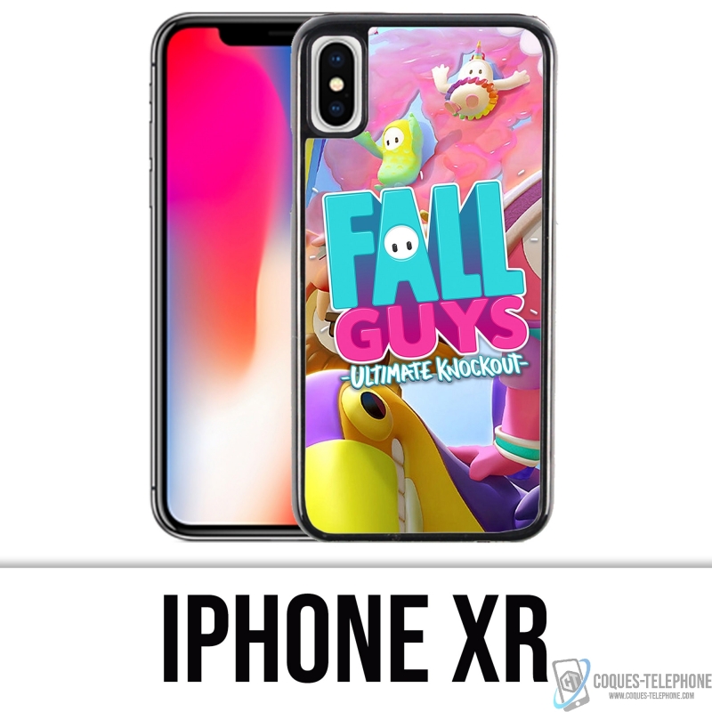 Coque iPhone XR - Fall Guys