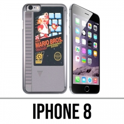 Custodia per iPhone 8: cartuccia Nintendo Nes Mario Bros