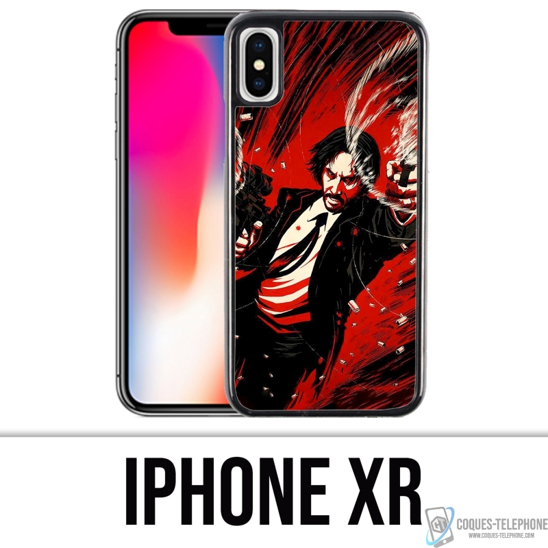 Coque iPhone XR - John Wick Comics