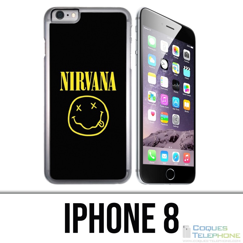 Coque iPhone 8 - Nirvana