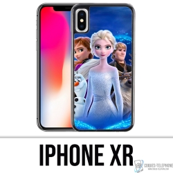Coque iPhone XR - La Reine Des Neiges 2 Personnages
