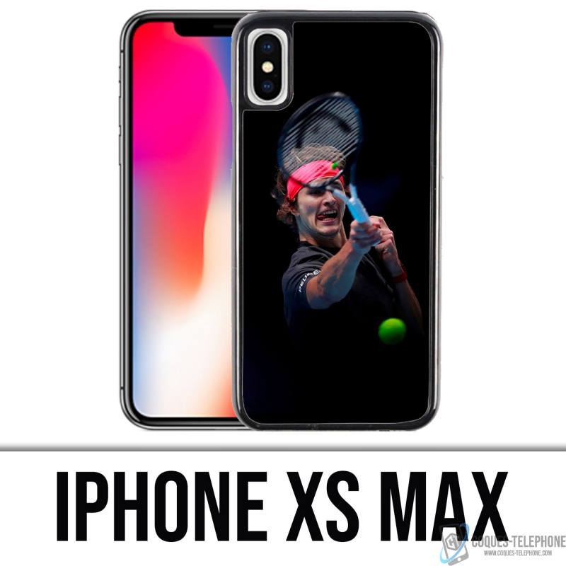 Coque iPhone XS Max - Alexander Zverev