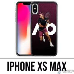 Coque iPhone XS Max - Roger Federer