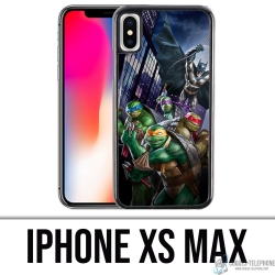 Custodia per iPhone XS Max - Batman Vs Teenage Mutant Ninja Turtles