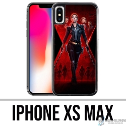 IPhone XS Max Case - Schwarzes Witwenplakat