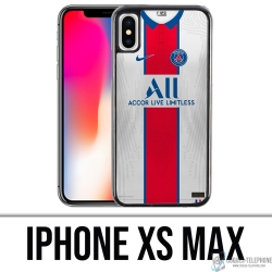 Custodia per iPhone XS Max - Maglia PSG 2021