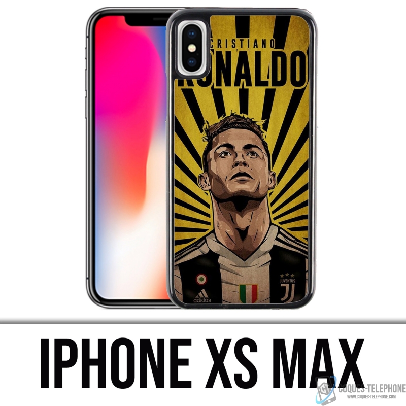 IPhone XS Max Case - Ronaldo Juventus Poster