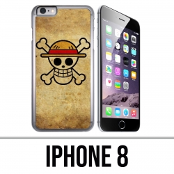Custodia per iPhone 8 - One Piece Logo vintage