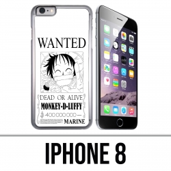IPhone 8 Hülle - One Piece Wanted Ruffy