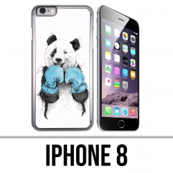 Coque iPhone 8 - Panda Boxe