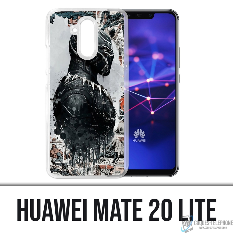 Custodia per Huawei Mate 20 Lite - Black Panther Comics Splash