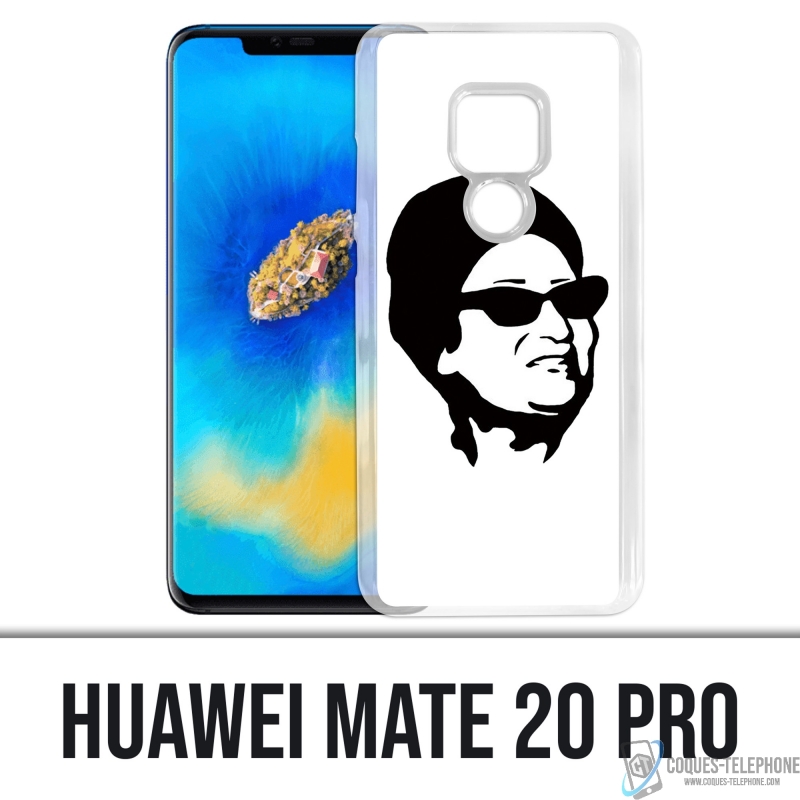 Huawei Mate 20 Pro Case - Oum Kalthoum Schwarz Weiß