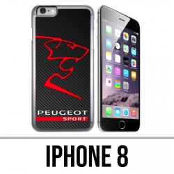 Coque iPhone 8 - Peugeot Sport Logo