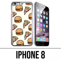 Coque iPhone 8 - Pizza Burger