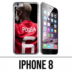 Coque iPhone 8 - Pogba Manchester