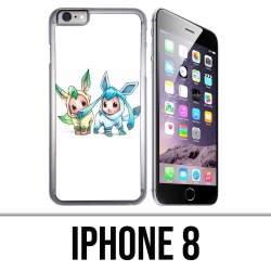 Coque iPhone 8 - Pokémon bébé Phyllali